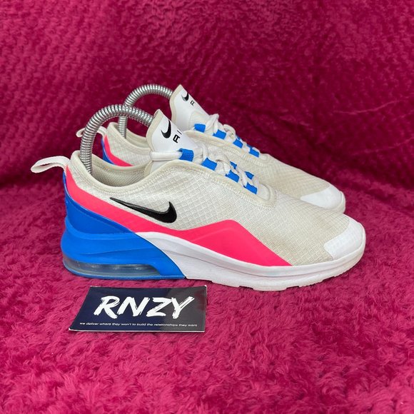 Nike Shoes - Nike Air Max Motion 2 White Blue Pink Athletic Sneakers